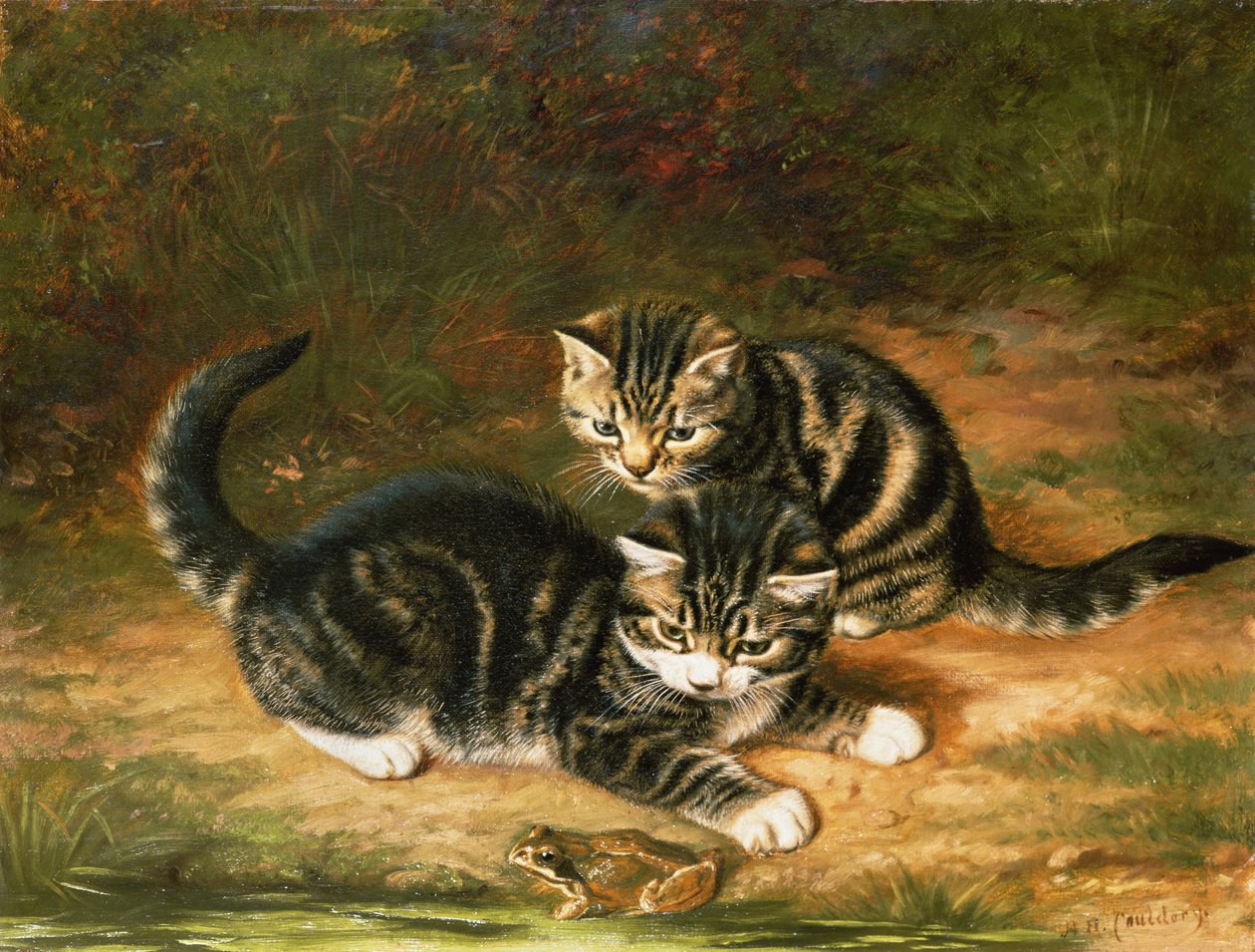 Kiscicák alkotó: Horatio Henry Couldery
