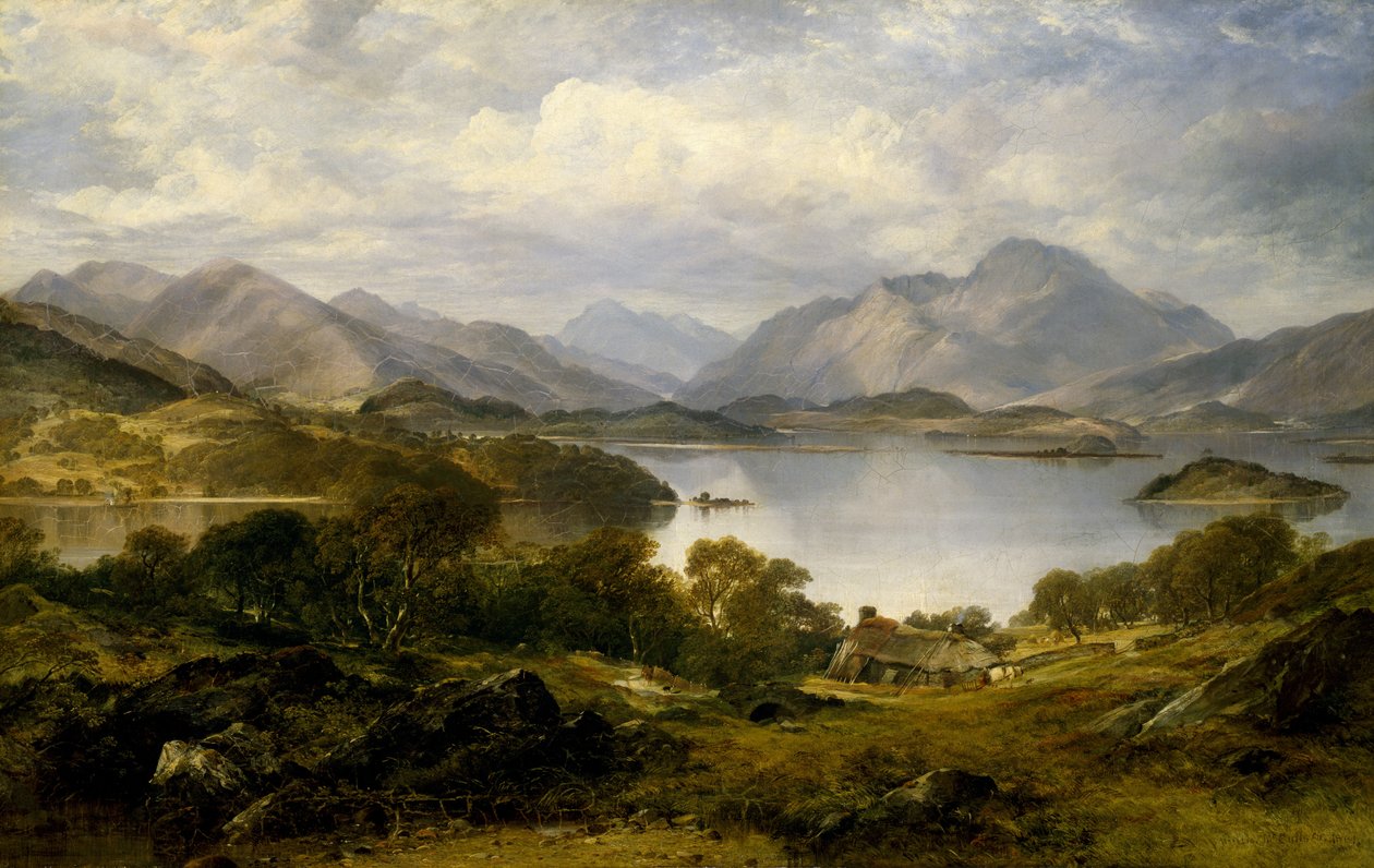 Loch Lomond alkotó: Horatio McCulloch