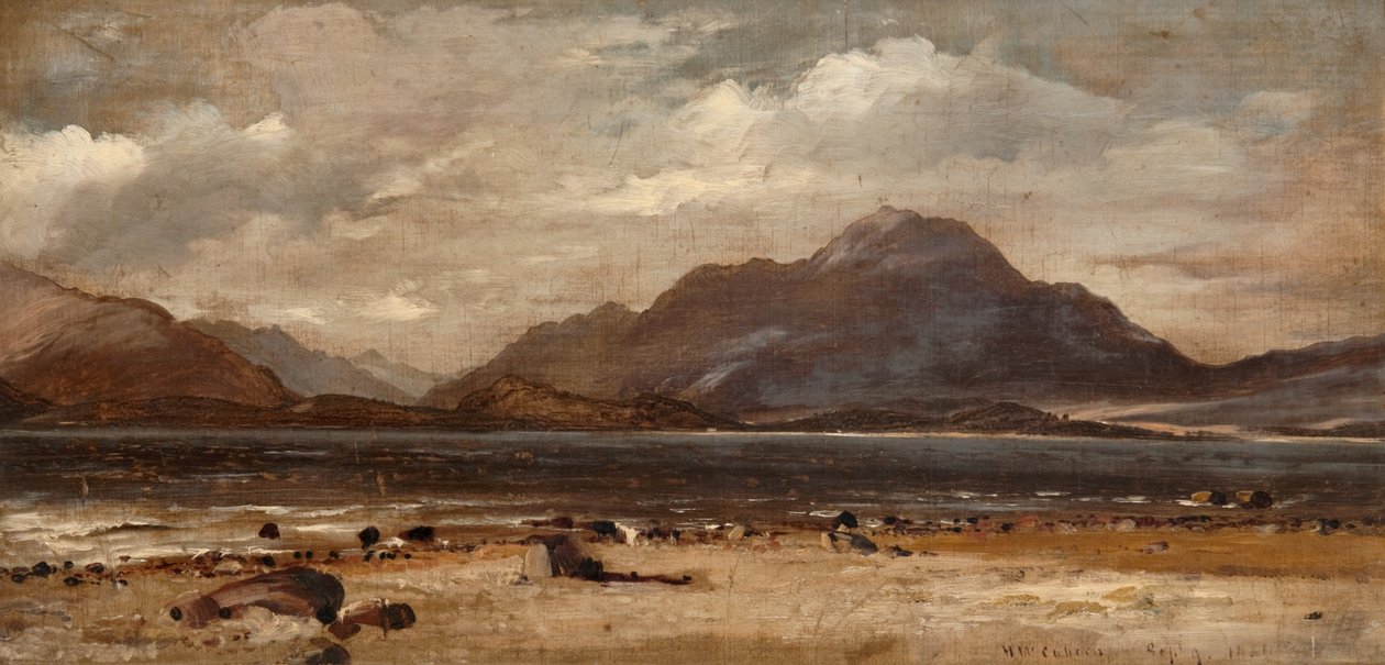 Loch Lomond és Ben Lomond, 1846 alkotó: Horatio McCulloch