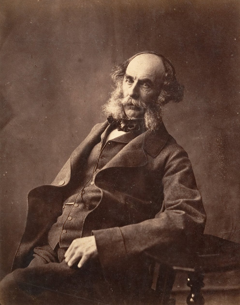 Ülő úriember portréja, kb. 1856-59. alkotó: Horatio Ross