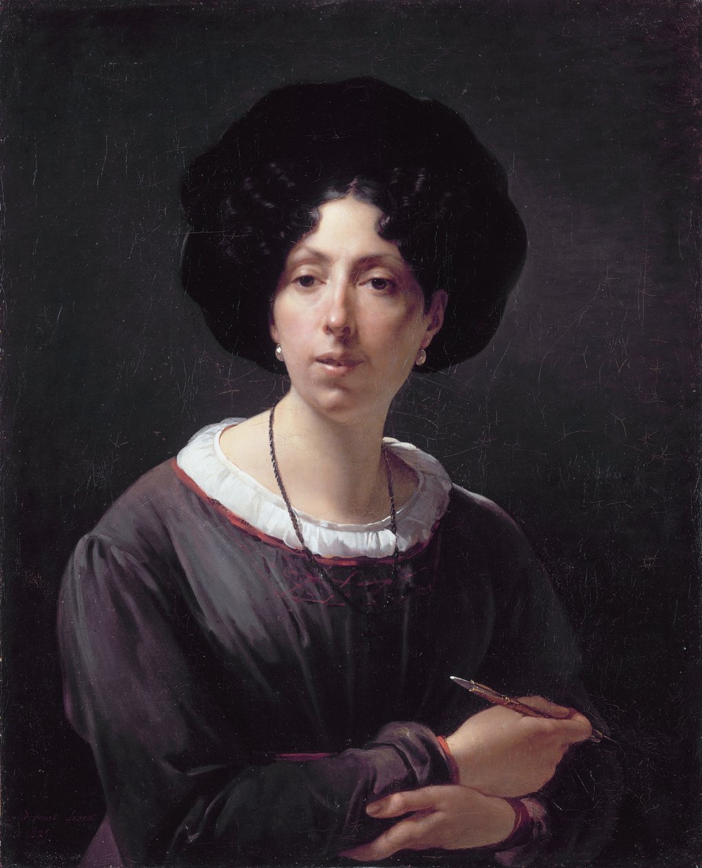 Önarckép alkotó: Hortense Haudebourt Lescot