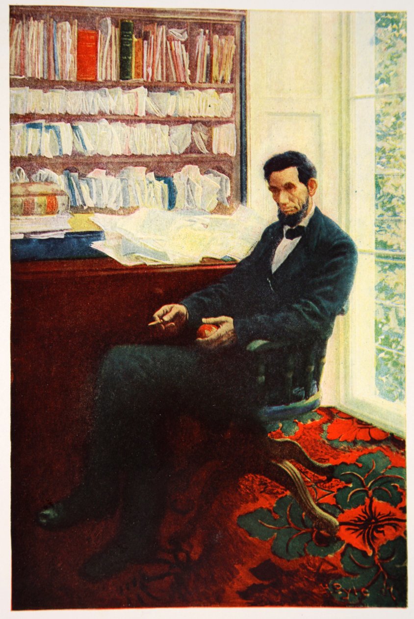 Abraham Lincoln portréja alkotó: Howard Pyle