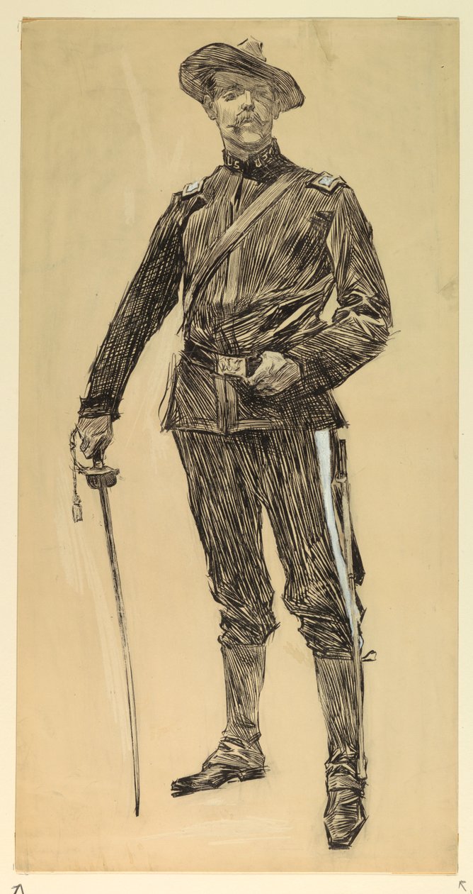 Amerikai tiszt (spanyol-amerikai háború) alkotó: Howard Chandler Christy