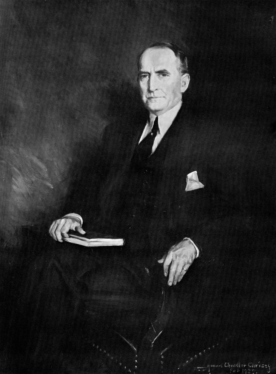 William Brockman Bankhead, a Képviselőház elnöke, 1937. alkotó: Howard Chandler Christy