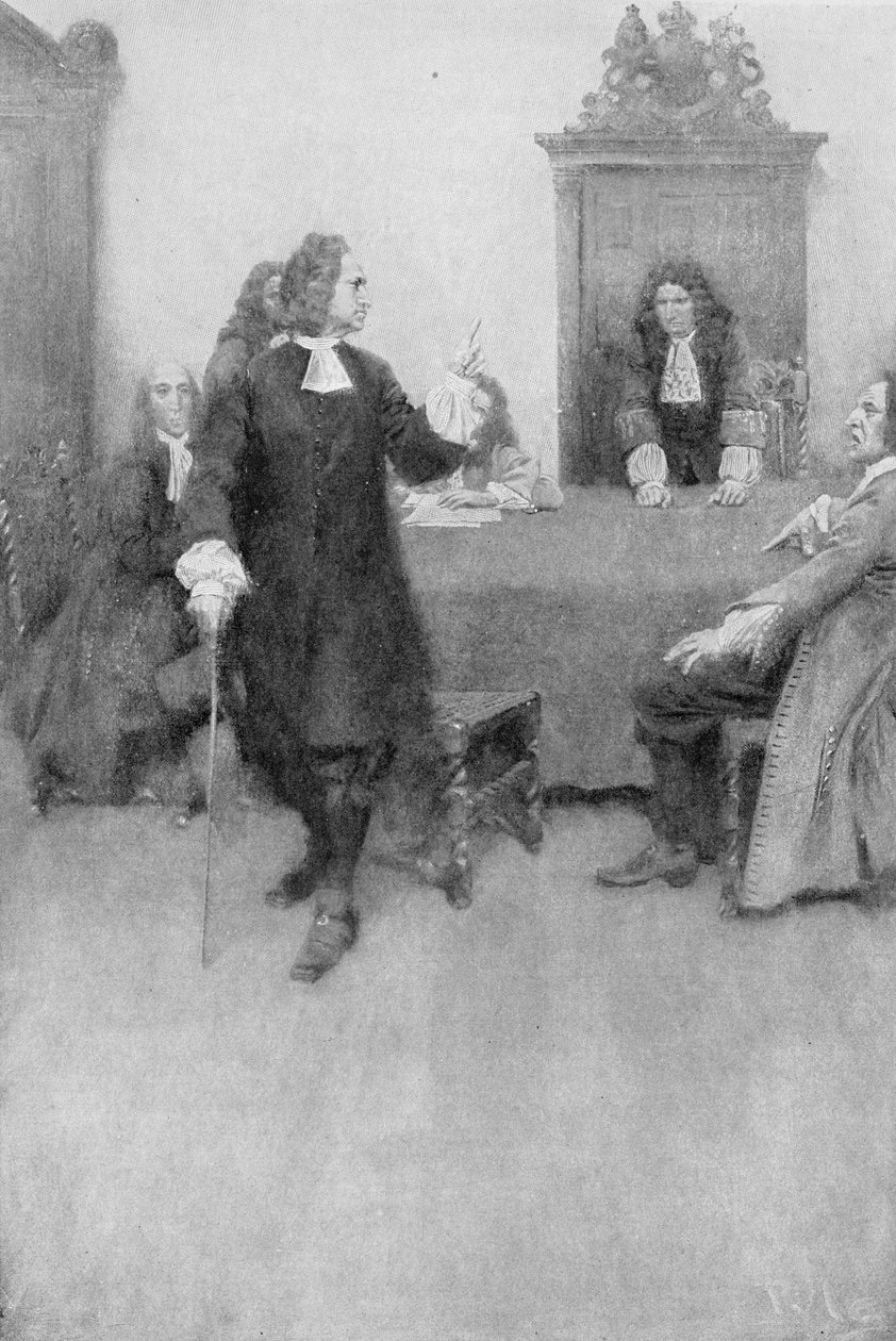 Interjú Sir Edmund Andros és James Blair között, Woodrow Wilson 