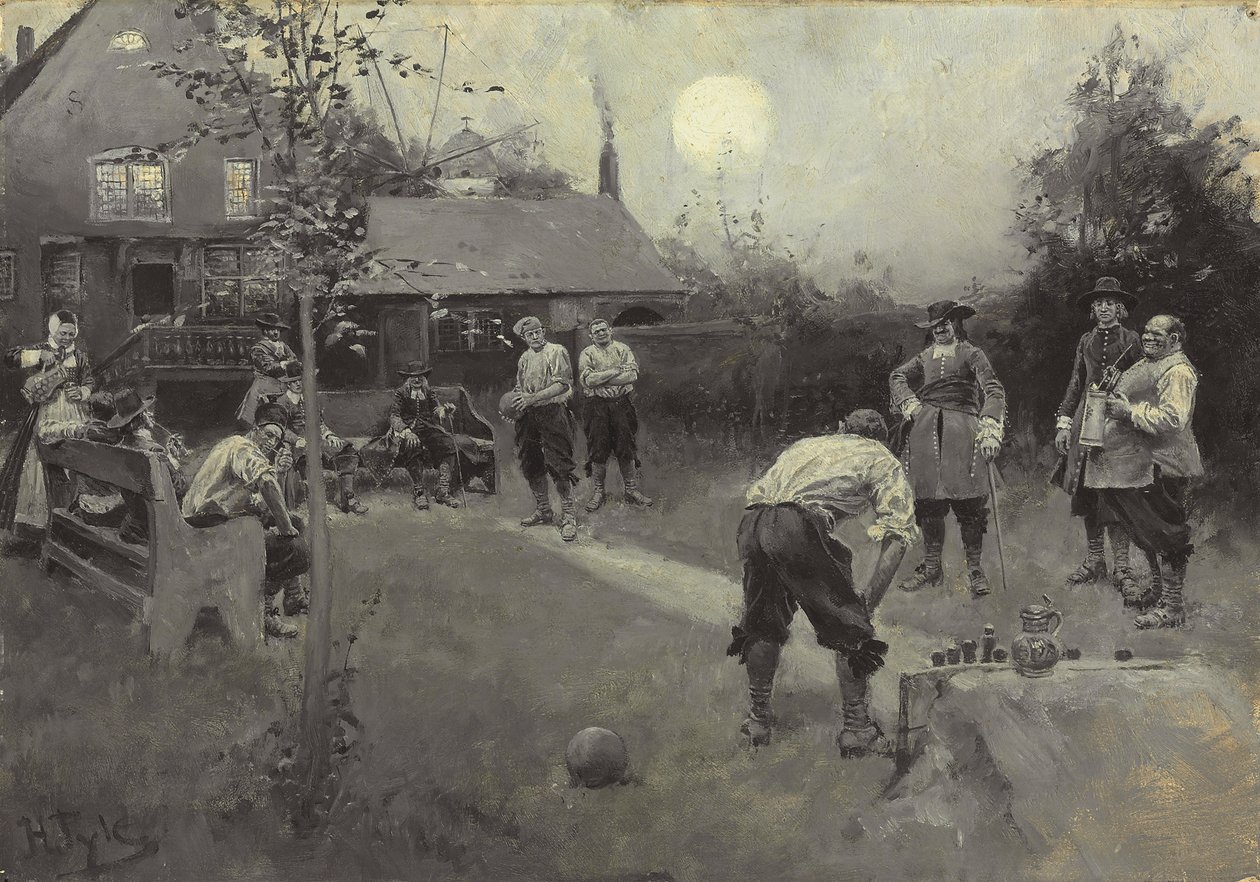 Bowling alkotó: Howard Pyle