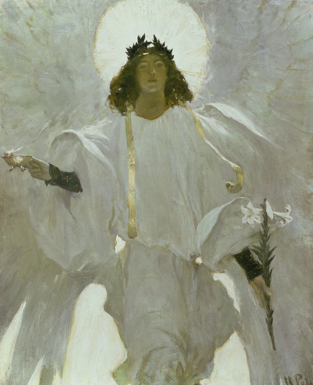Miért keressétek az élőket a holtak között?, 1905 alkotó: Howard Pyle