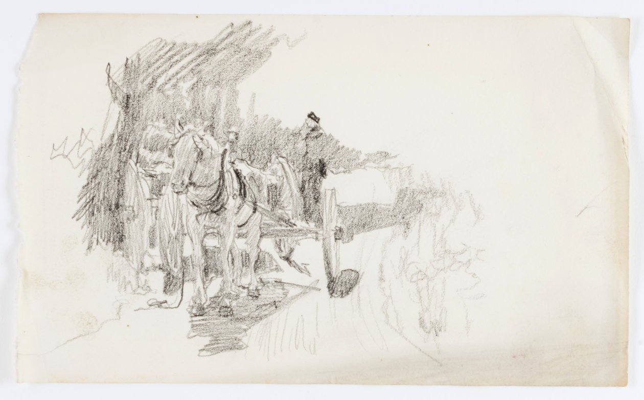 Cím nélkül (lovas kocsi) alkotó: Howard Russell Butler