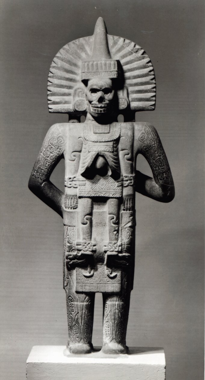 Élet-halál figura, Veracruzból, Mexikóból, 900-1250 (lásd: 180900) alkotó: Huaxtec