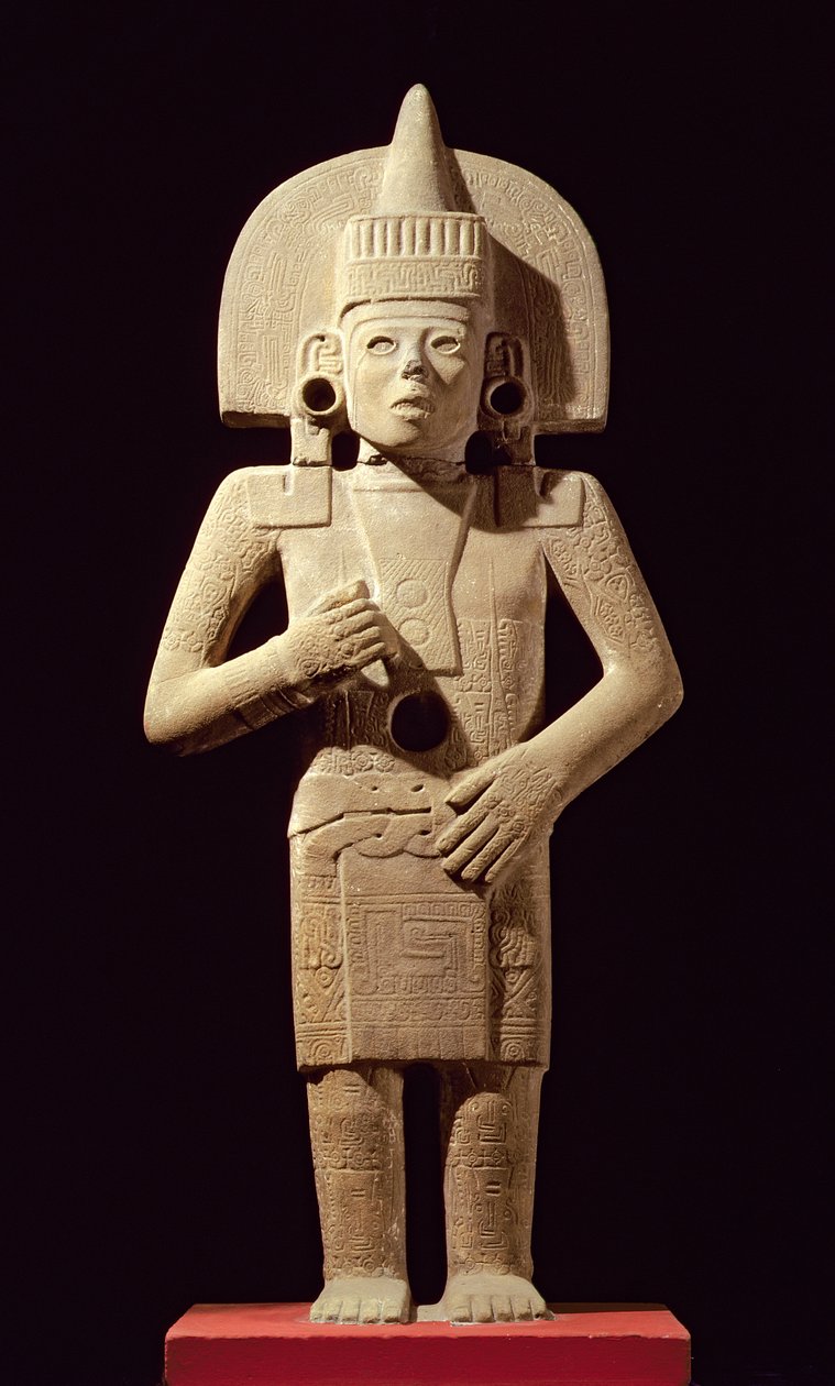 Élet-halál figura, Veracruzból, Mexikóból, 900-1250 (lásd: 180901) alkotó: Huaxtec