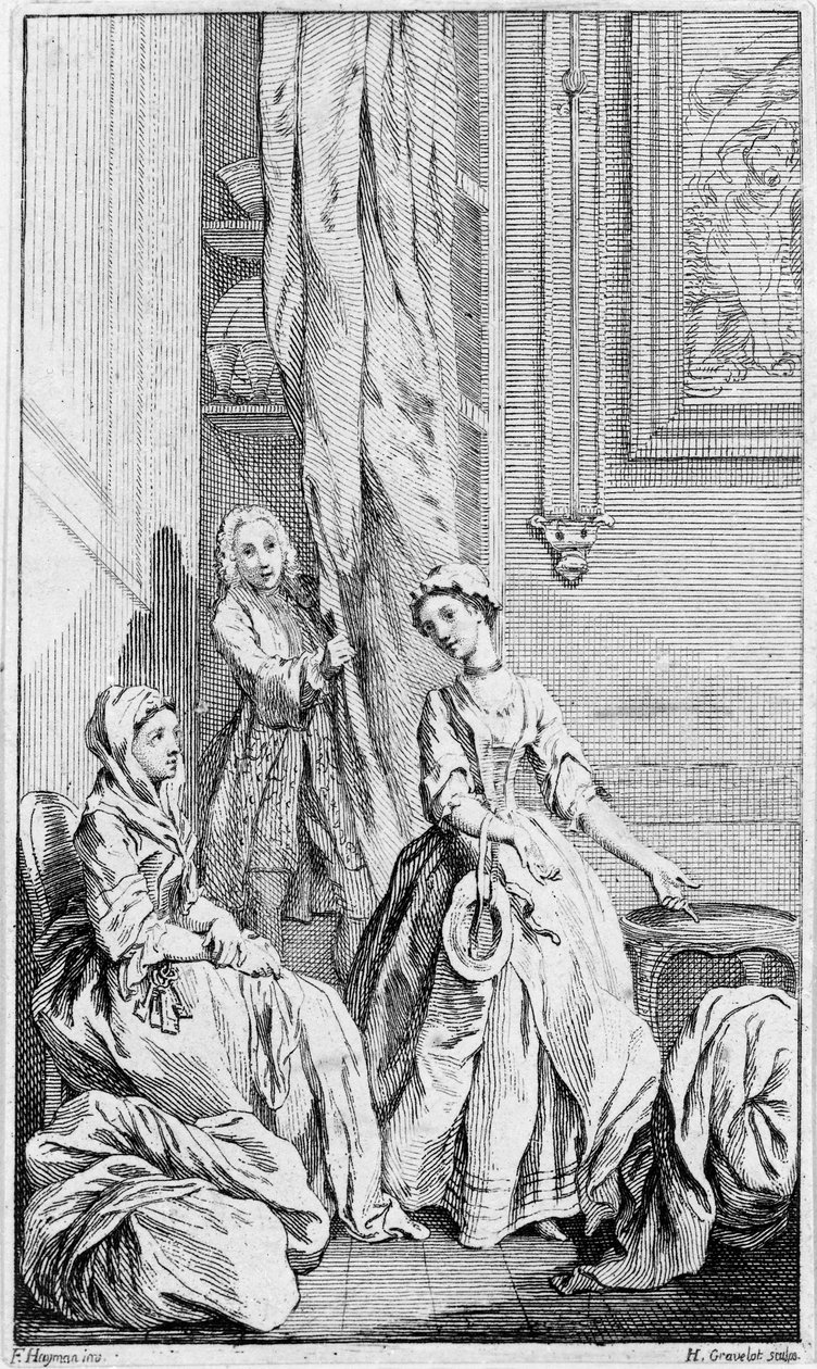 Illusztráció Samuel Richardson 