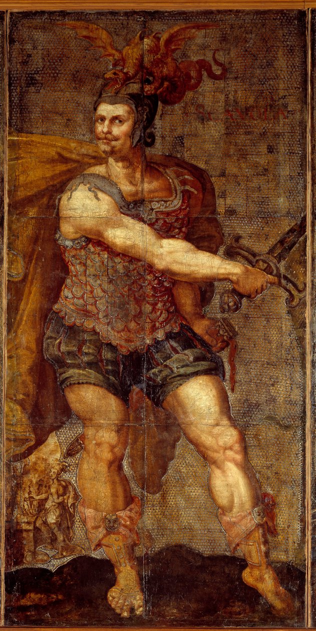 A hét bőr kárpitja alkotó: Hubert (after) Goltzius