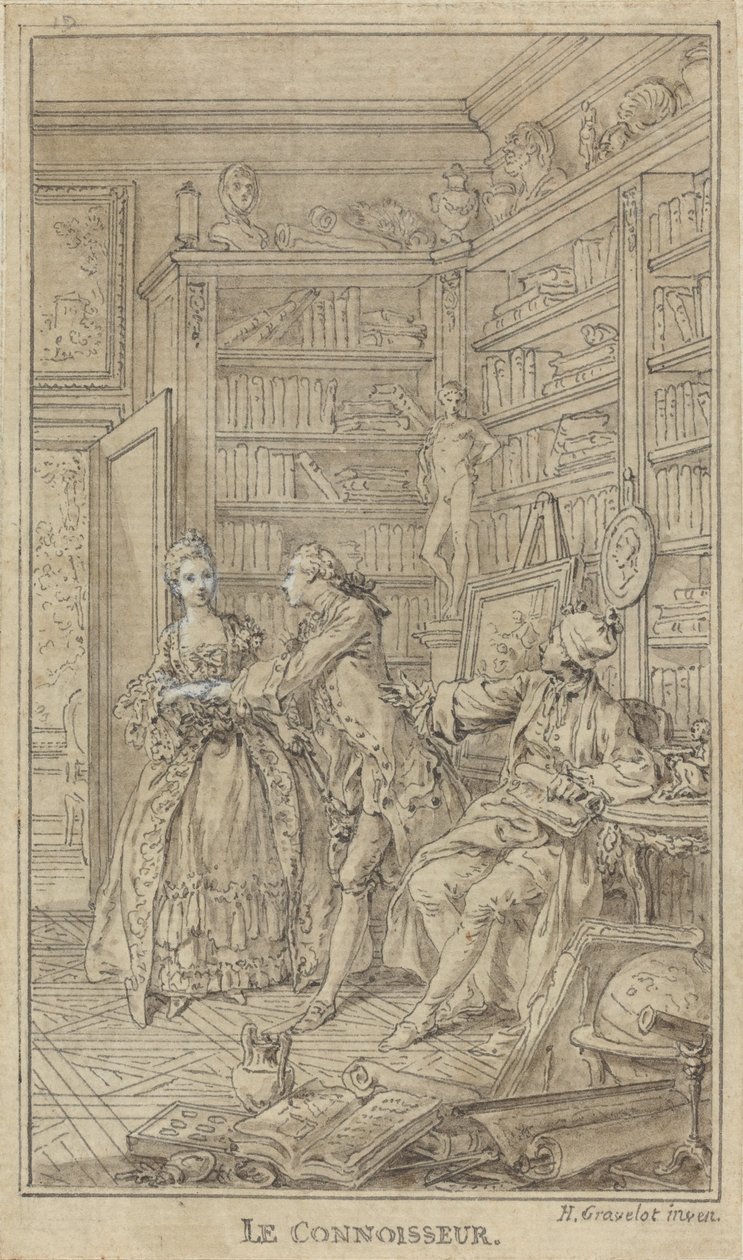 Az ínyence alkotó: Hubert Francois Gravelot