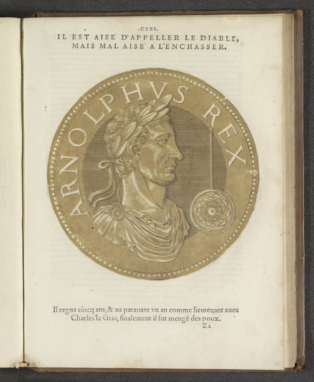 Arnolphus Rex, A majdnem minden császár képeiből alkotó: Hubert Goltzius