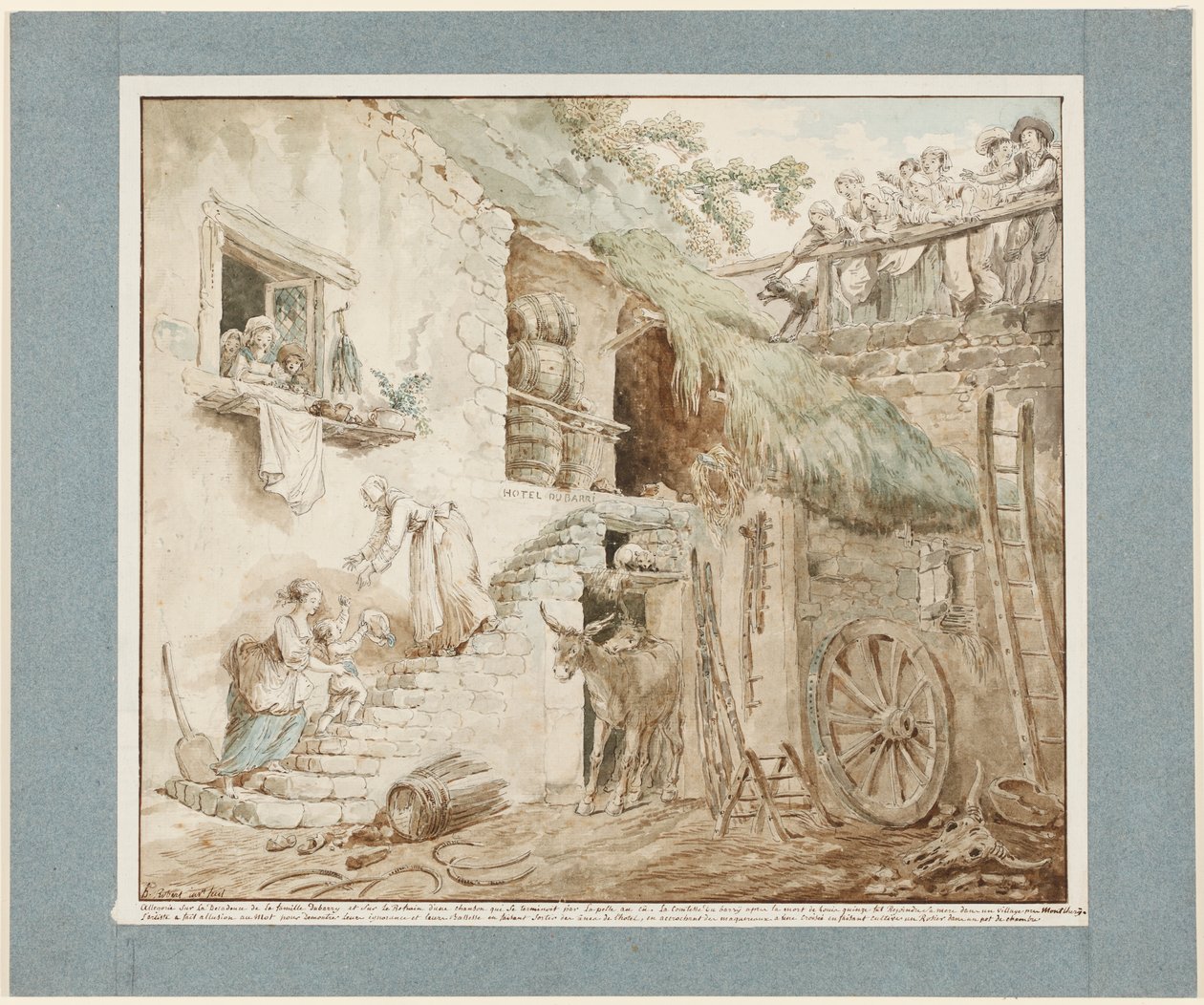 Forrás: 37. tanulmánykötet, 39. oldal alkotó: Hubert Robert