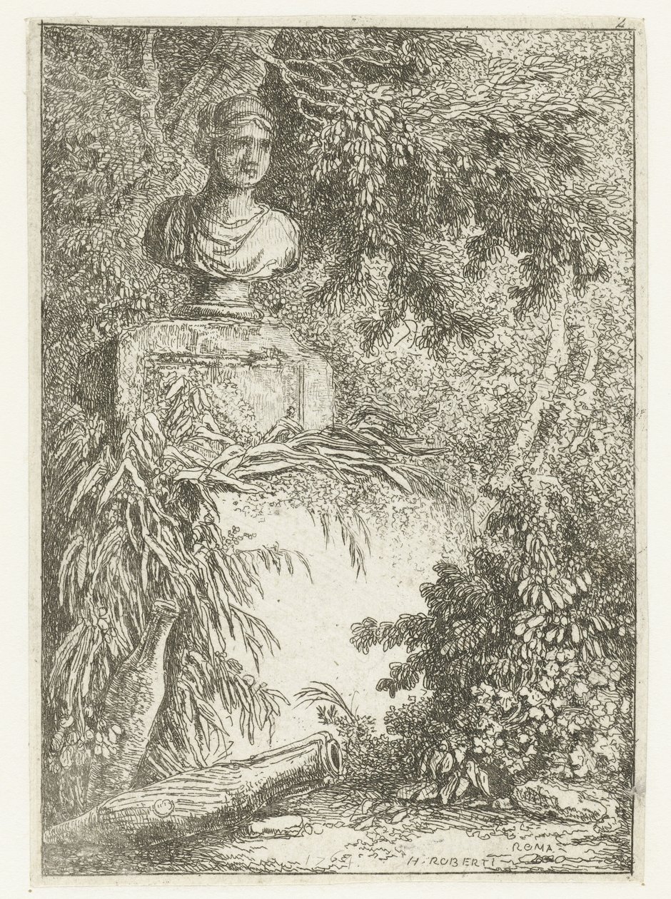 Mellbőség Les Soirees de Rome (sorozat címe) Római arcok (sorozat címe) alkotó: Hubert Robert