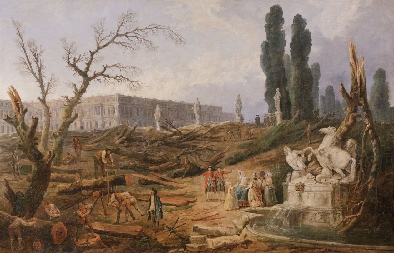 Apolló fürdőinek ligetje (Le bosquet des bains d