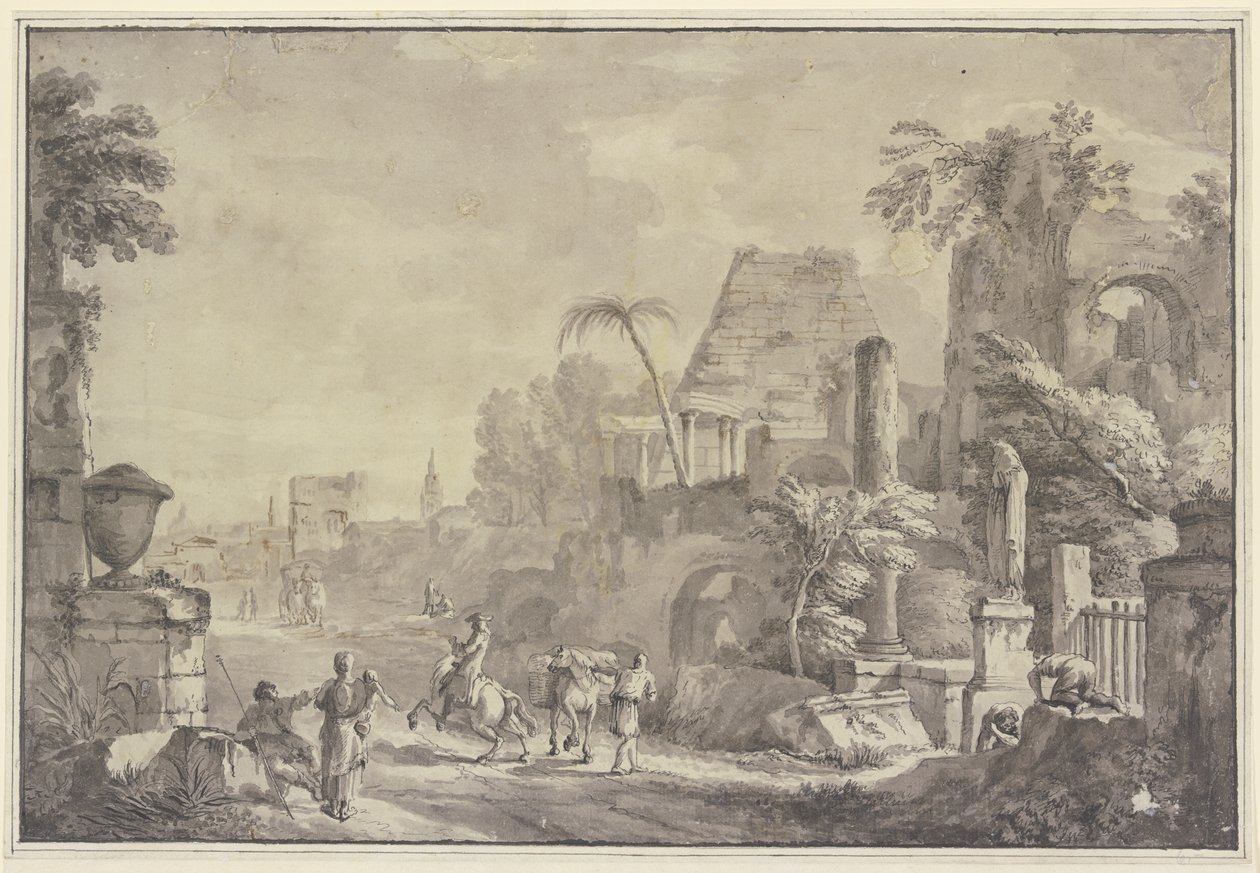 Hősi táj alkotó: Hubert Robert