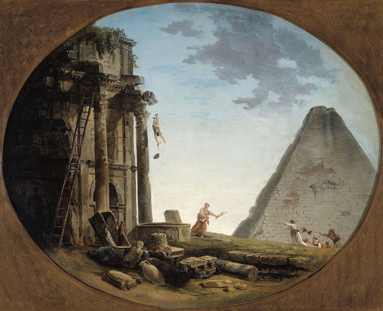 Der Unfall alkotó: Hubert Robert