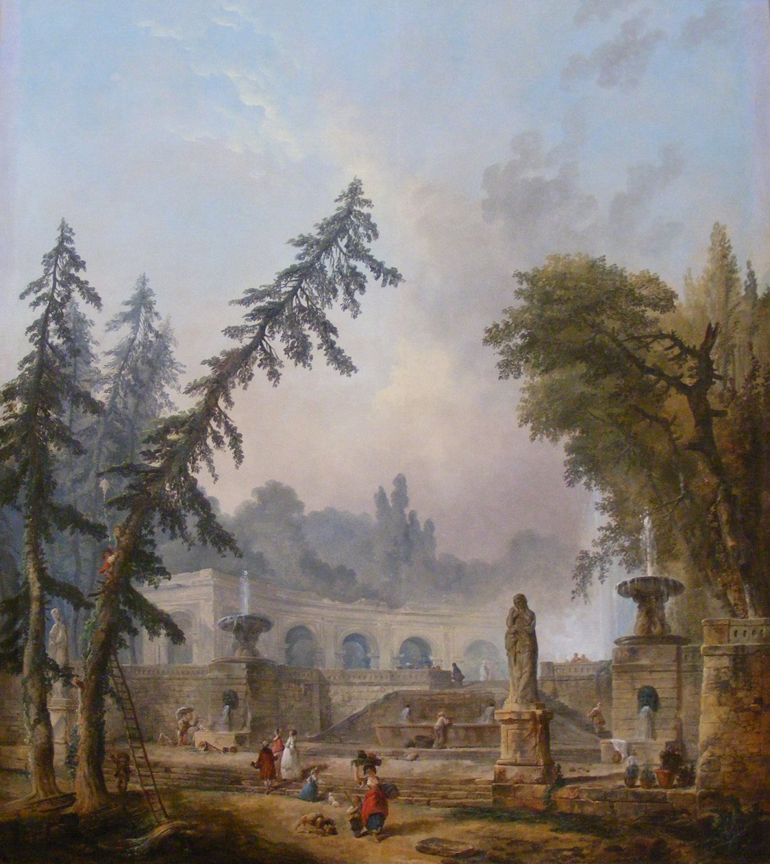 Tájkép alkotó: Hubert Robert