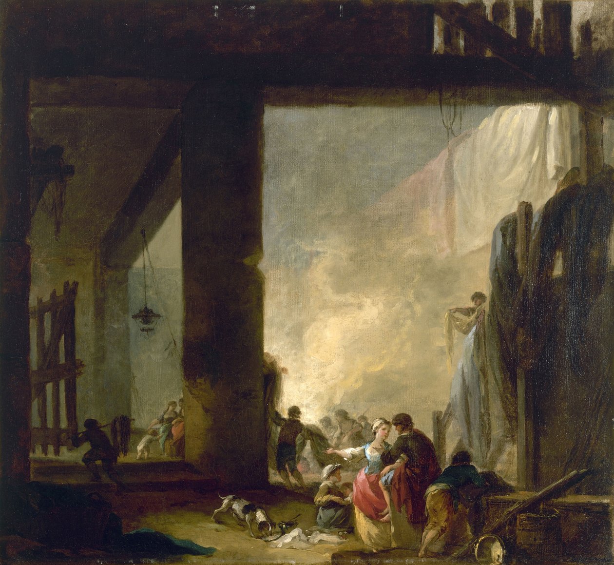 Szennyes alkotó: Hubert Robert
