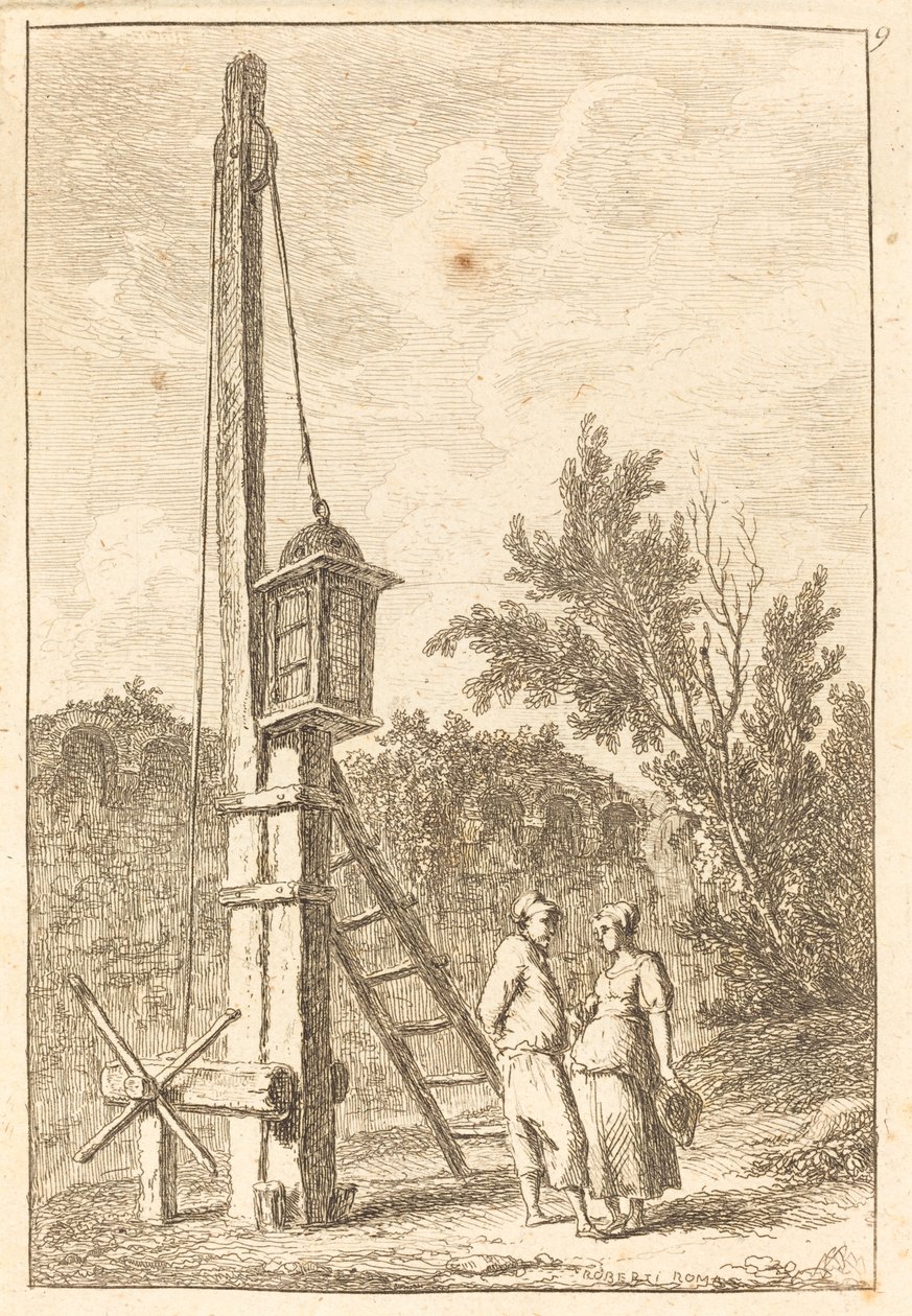 A poszt alkotó: Hubert Robert
