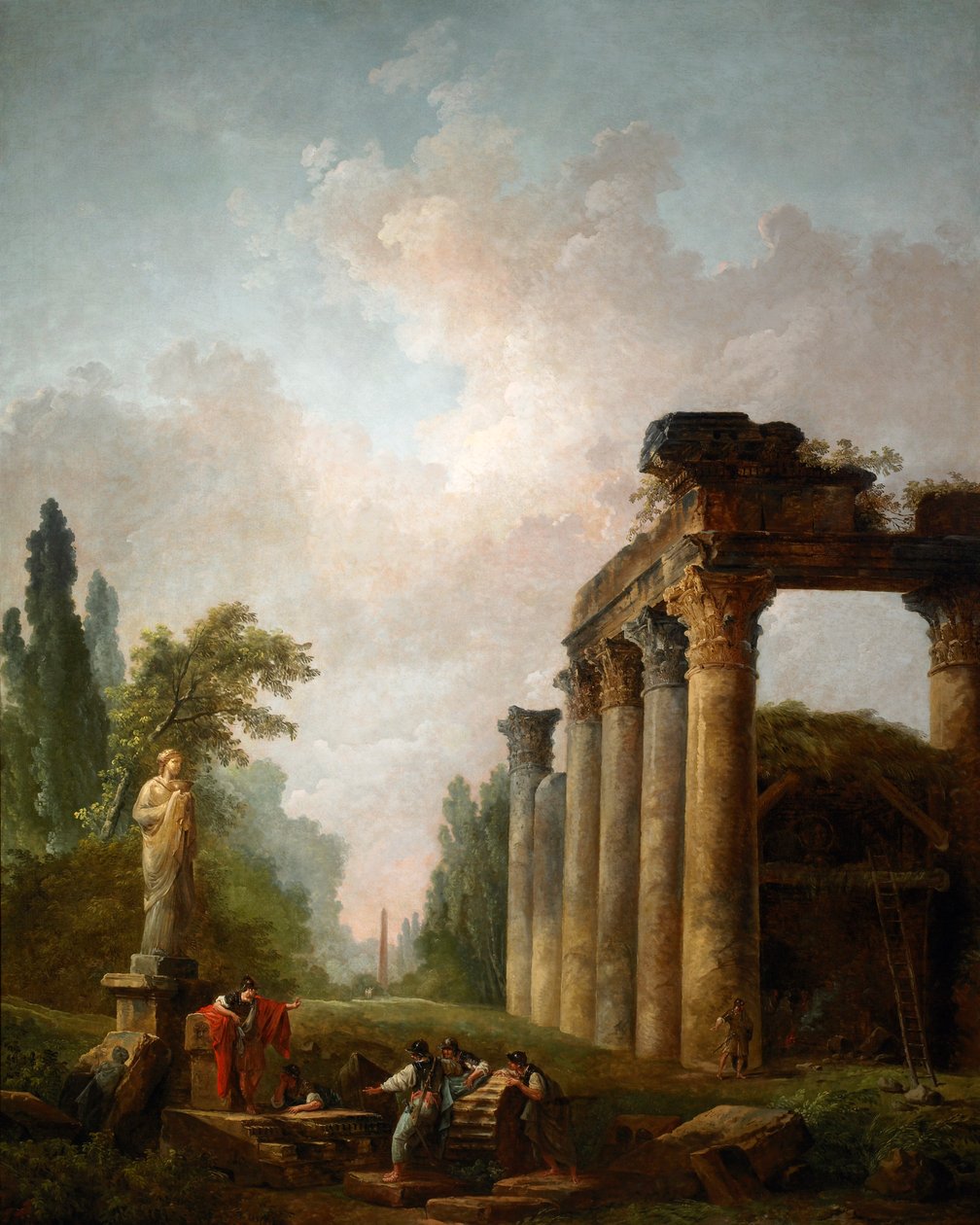 A rom alkotó: Hubert Robert