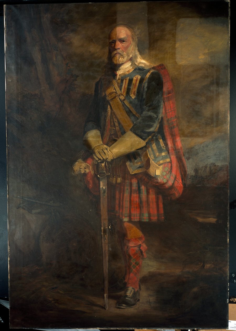 John Gordon a Glenbucketből alkotó: Hubert von (studio of) Herkomer