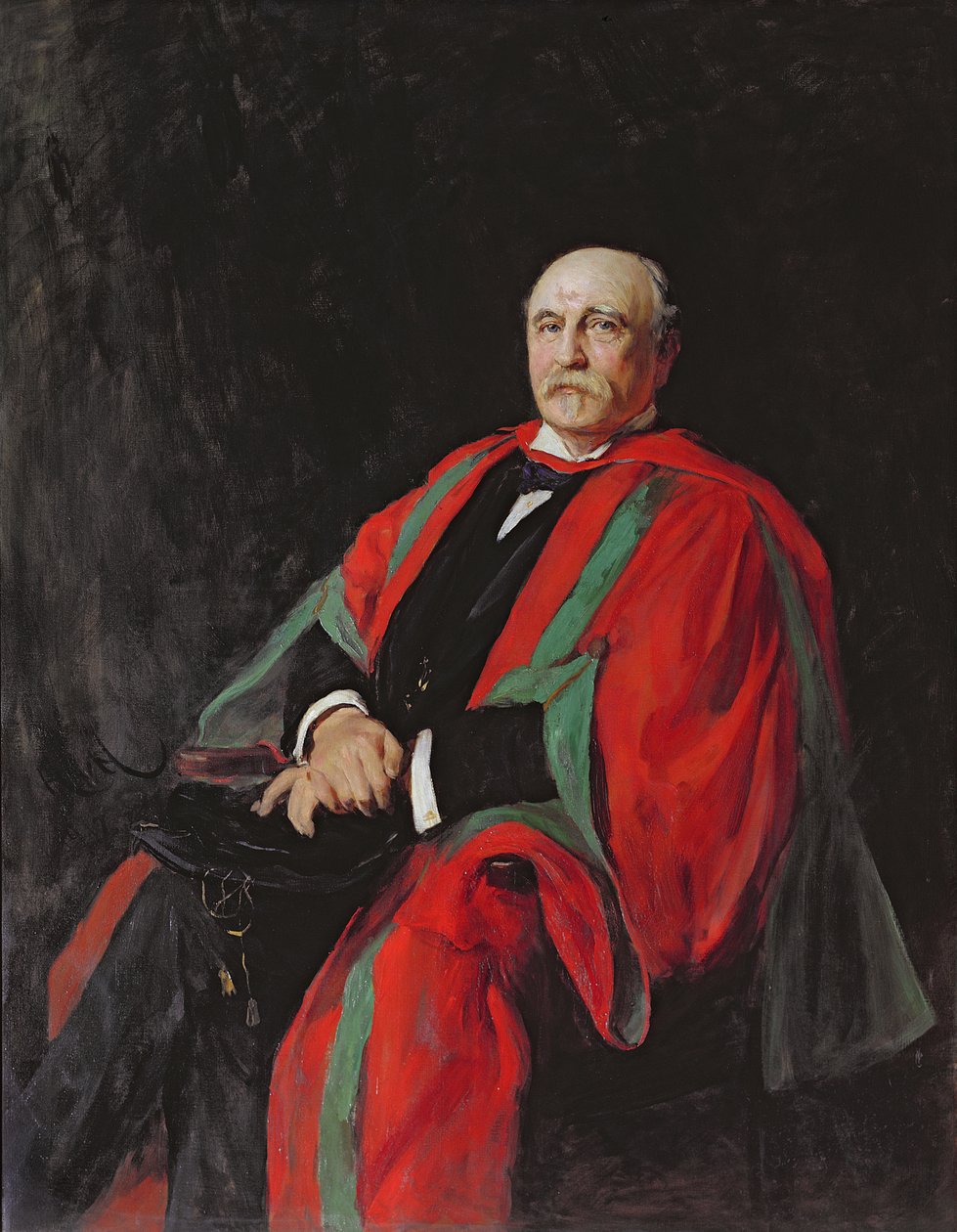 TW Harding ezredes (olaj, vászon) alkotó: Hubert von Herkomer