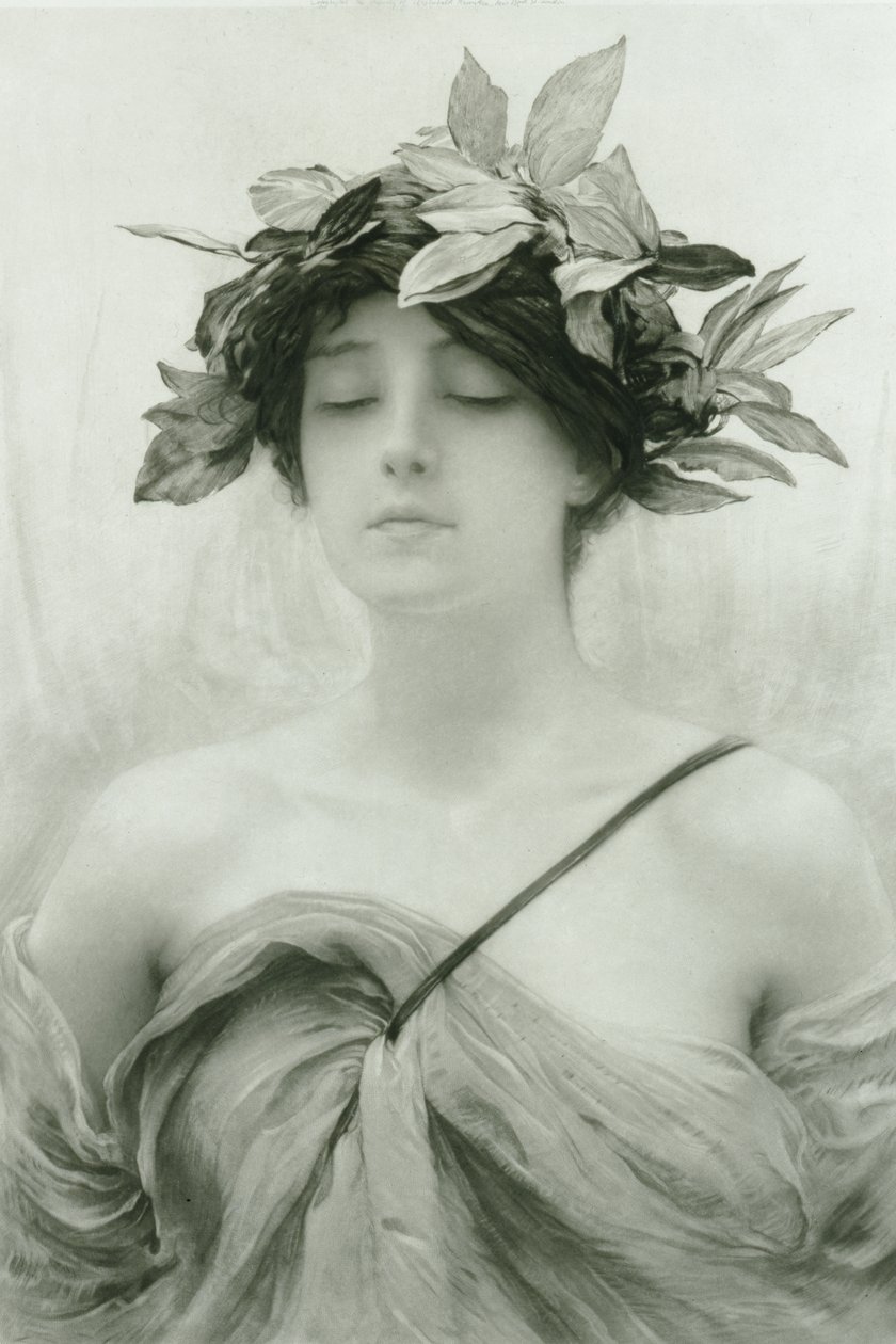 Daphne (vegyes metszet) alkotó: Hubert von Herkomer