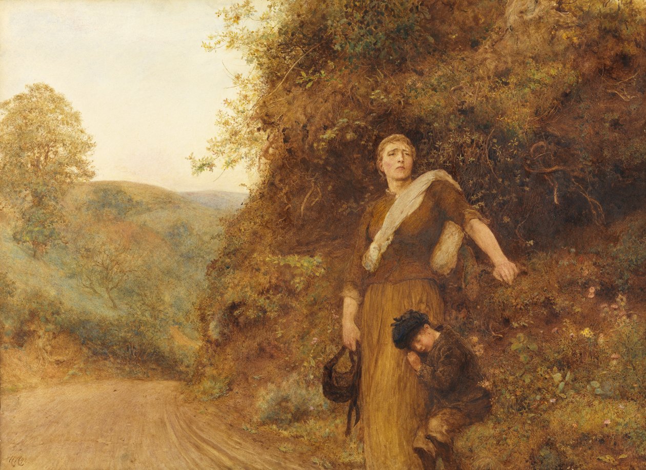 Hágár, 1892 alkotó: Hubert von Herkomer