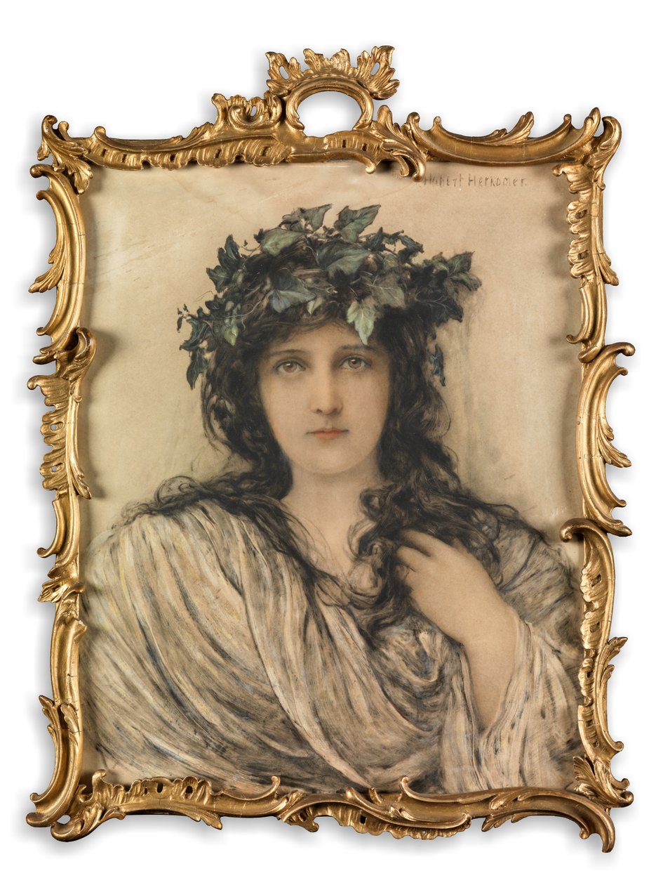 Ivy (mélynyomás) alkotó: Hubert von Herkomer