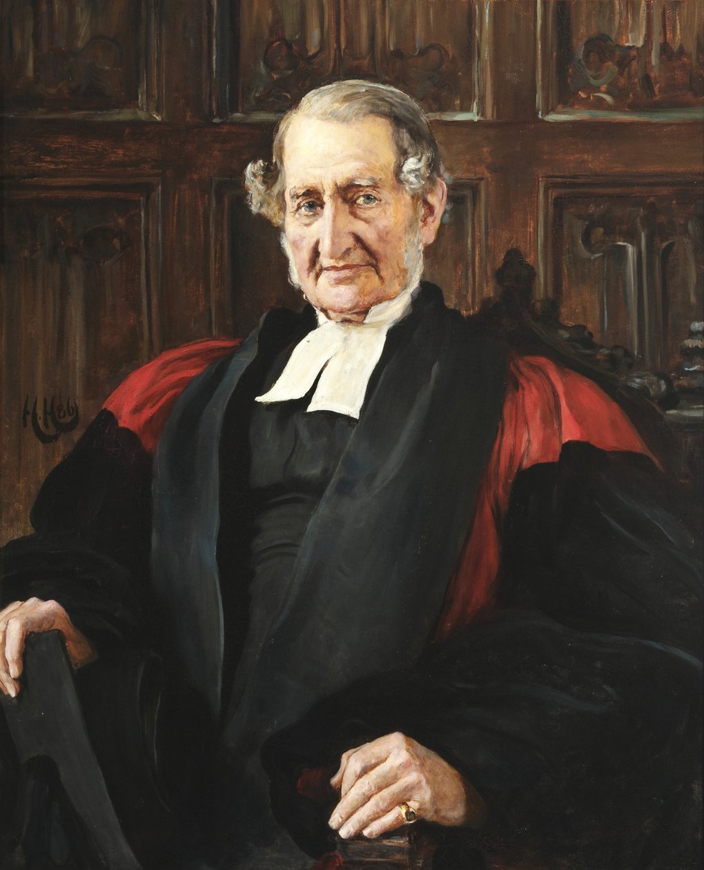 James Edwards Sewell alkotó: Hubert von Herkomer
