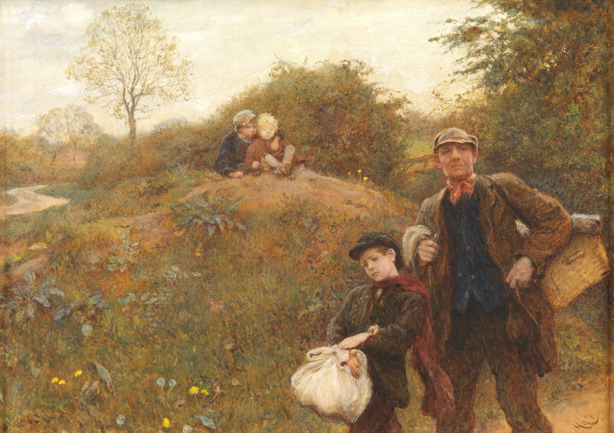 Tovább haladunk, 1891 alkotó: Hubert von Herkomer