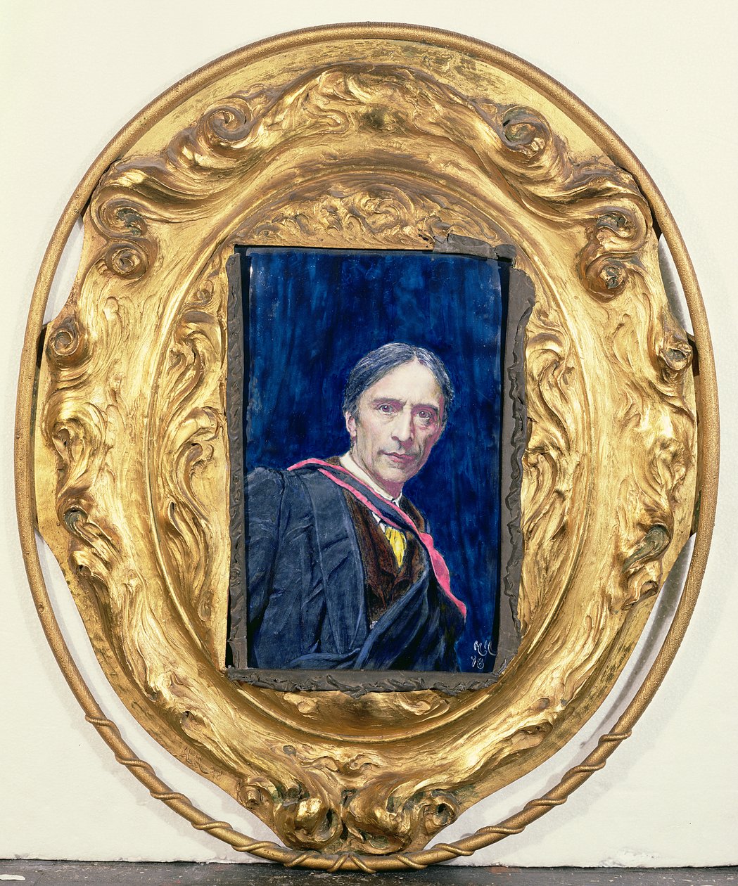 A művész önarcképe, 1878 (olaj) alkotó: Hubert von Herkomer