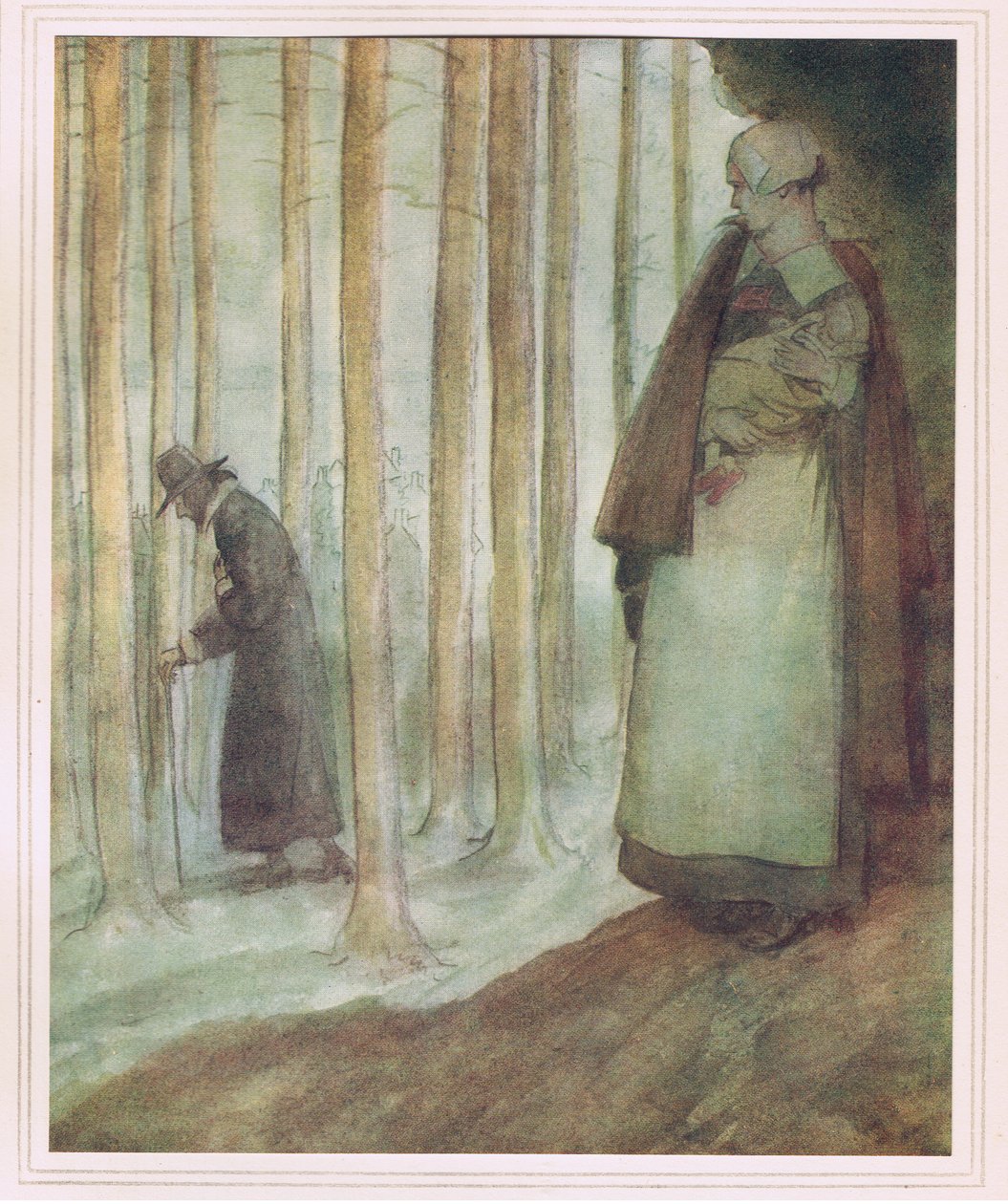 Ott lakott, ott lépkedett egy ember lába. alkotó: Hugh Thomson