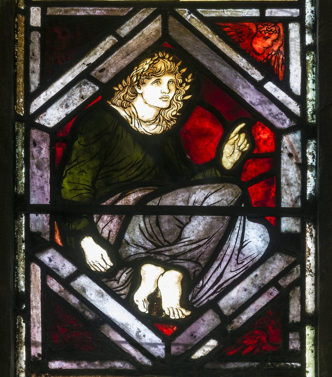 Langport, All Saints, Belham & Co, Hugh Arthur Kennedy, Angel, 1879 alkotó: Hugh Arthur Kennedy