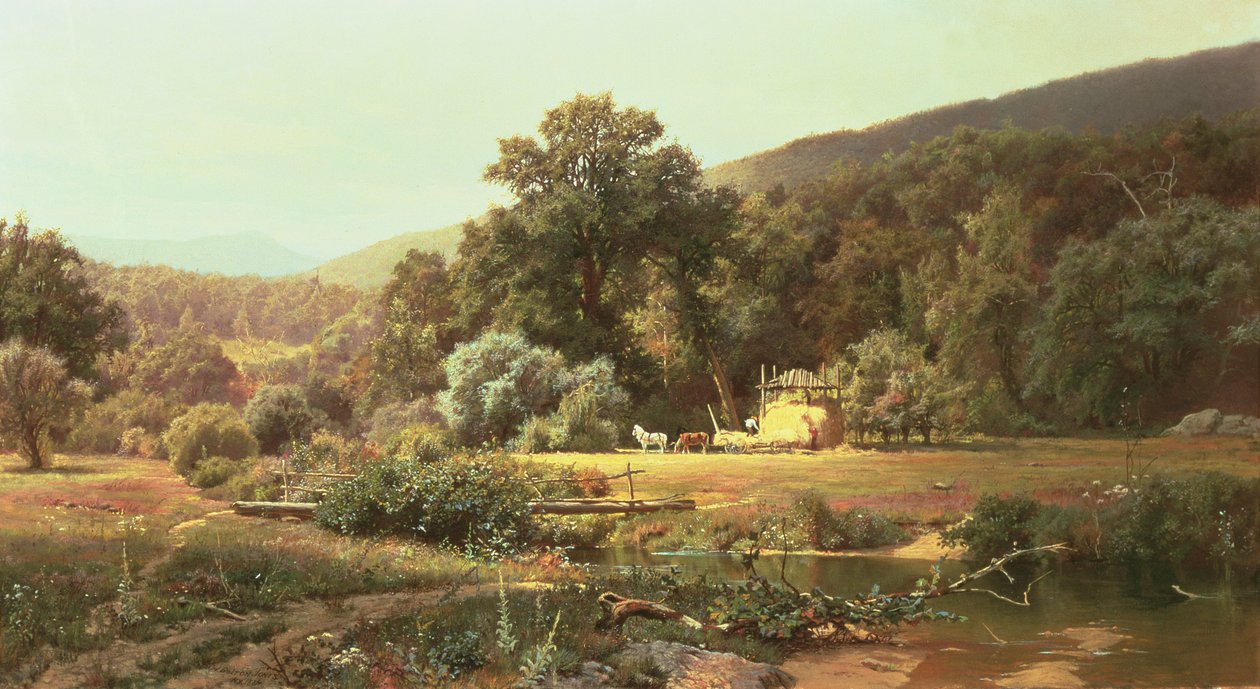 Nyár a Blue Ridge-ben, 1874 alkotó: Hugh Bolton Jones