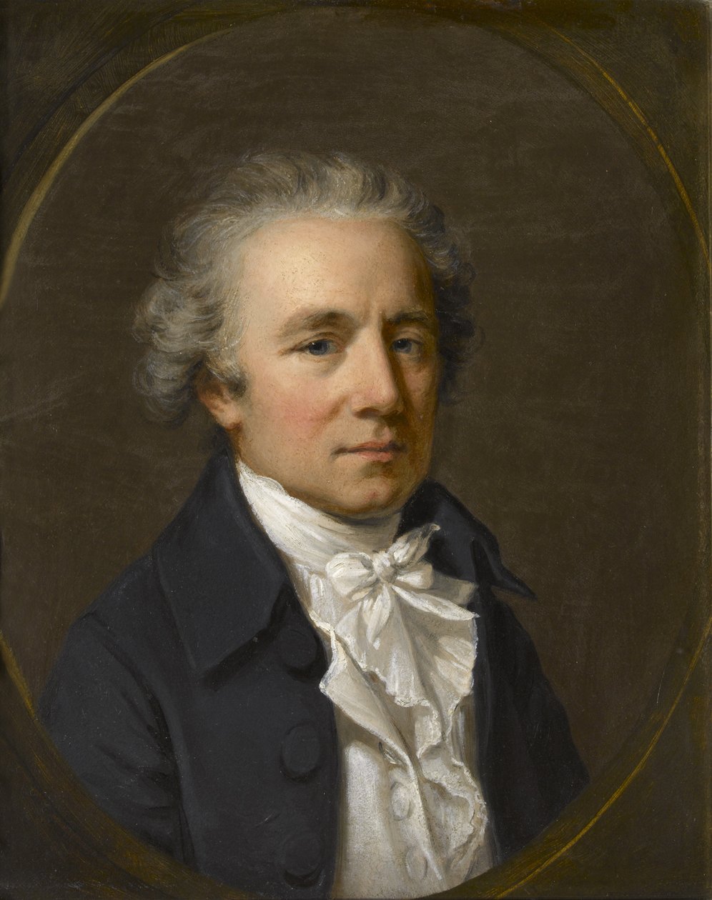 Nathaniel Marchant, RA, 1780 körül (olaj, fa) alkotó: Hugh Douglas Hamilton
