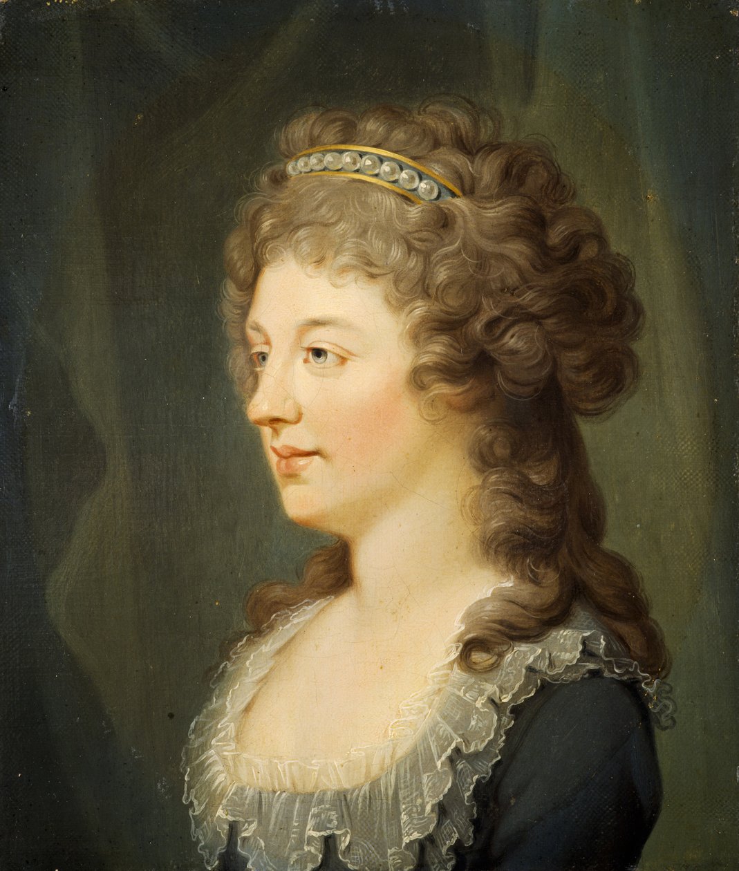 Charlotte Stuart, Albany hercegnőjének portréja (1753-1789) alkotó: Hugh Douglas Hamilton