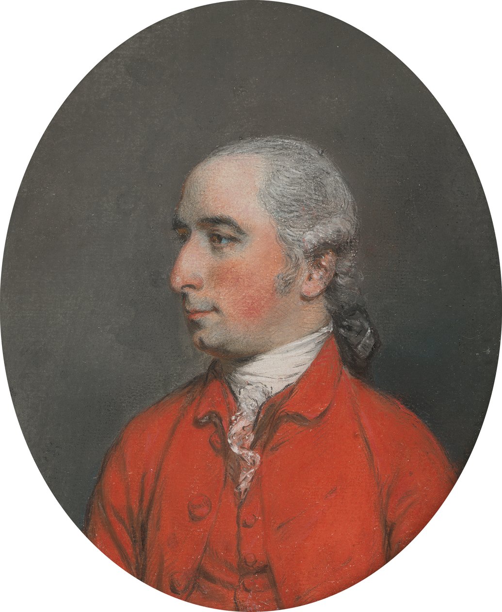 Egy úriember portréja alkotó: Hugh Douglas Hamilton