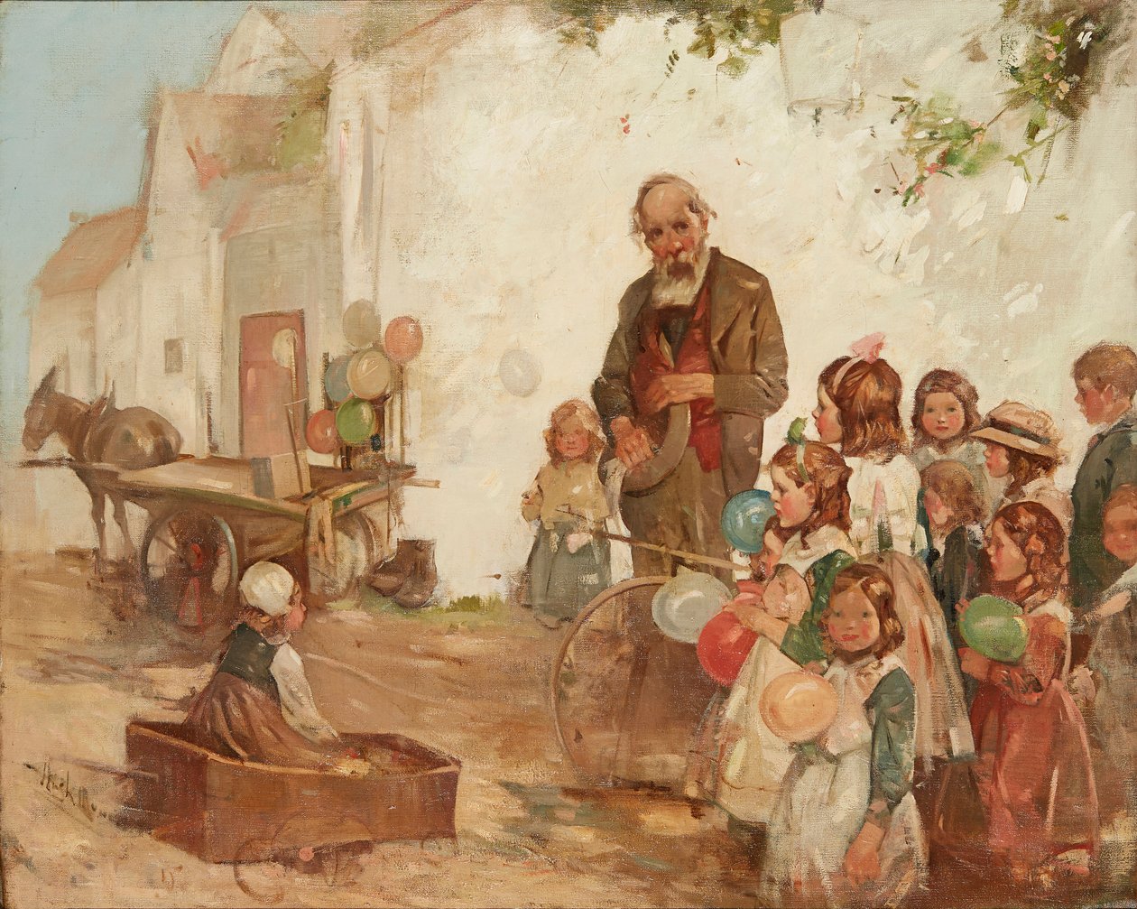 The Gundy Man (olaj, vászon) alkotó: Hugh Munro
