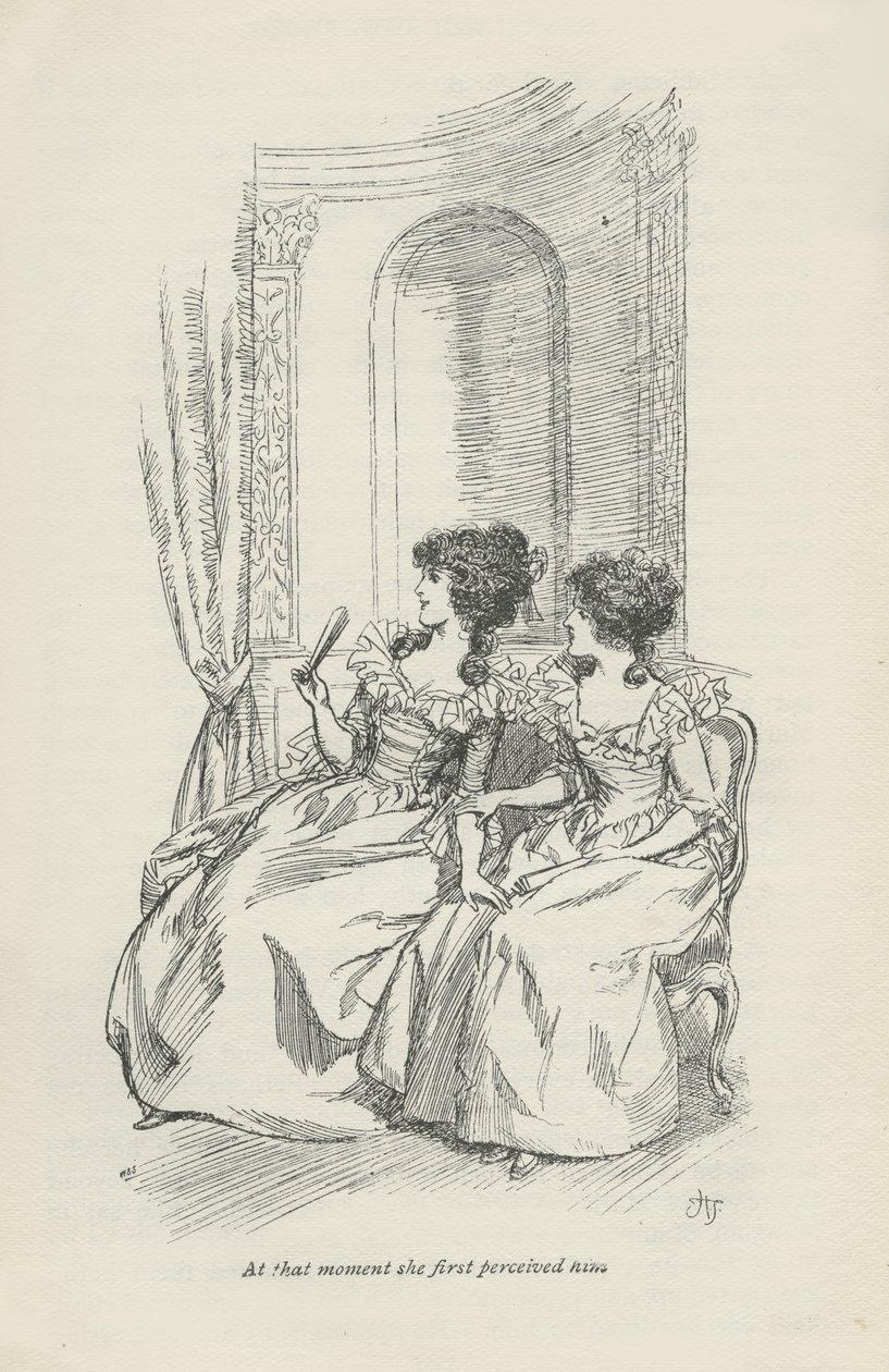 Abban a pillanatban pillantotta meg először, 1896-ban alkotó: Hugh Thomson