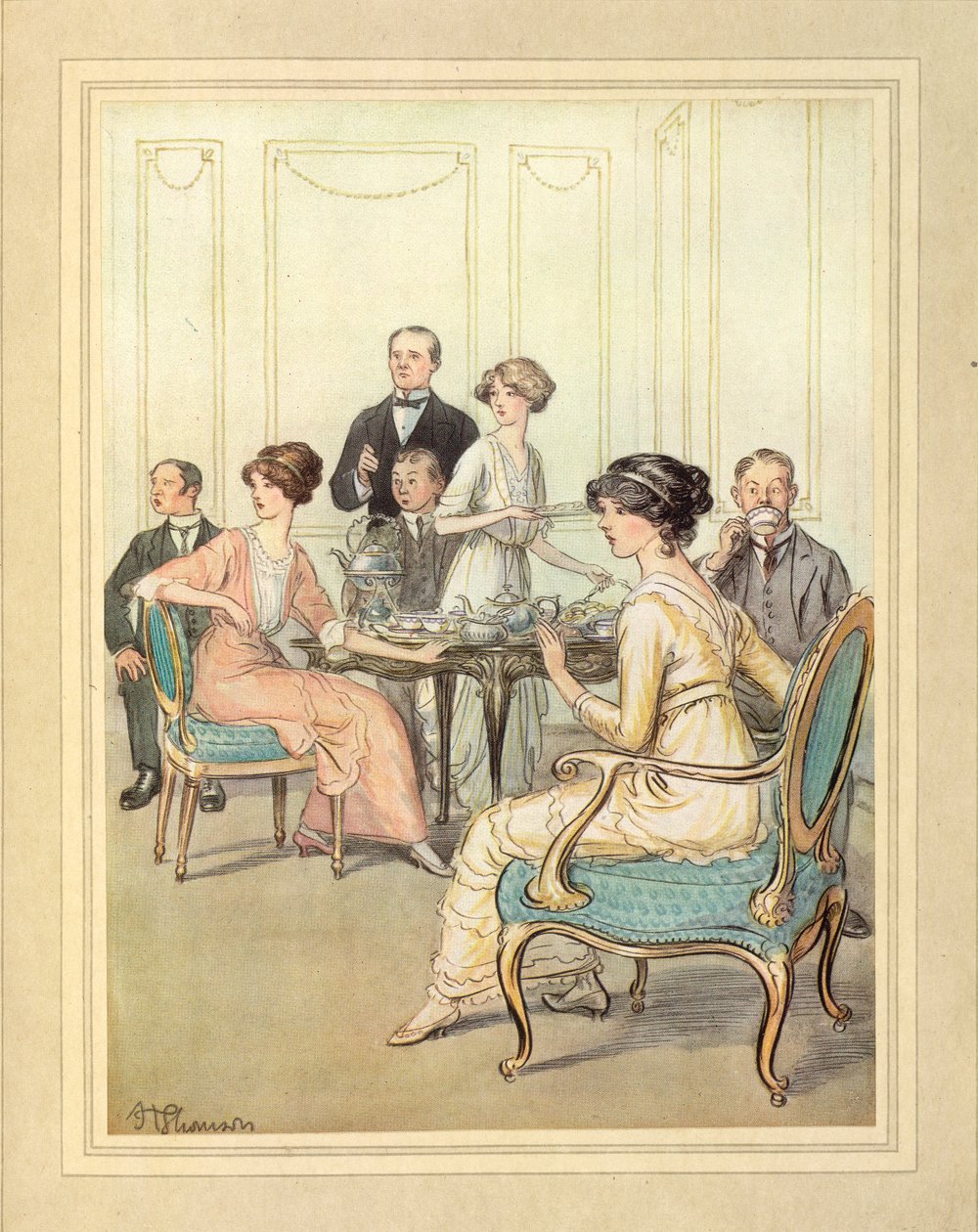 Teázni, J. M. Barrie: The Admirable Crichtonból alkotó: Hugh Thomson