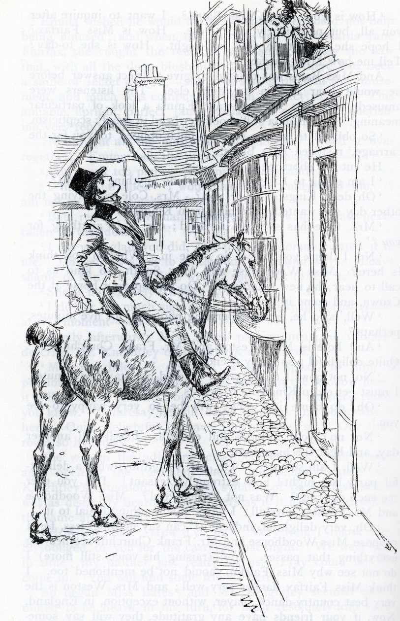 Illusztráció: "Emma", Jane Austen (illusztráció) alkotó: Hugh Thomson