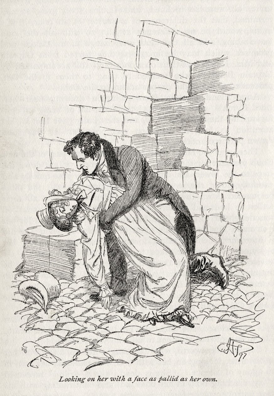 Jane Austen "Meggyőzés" című regénye - alkotó: Hugh Thomson