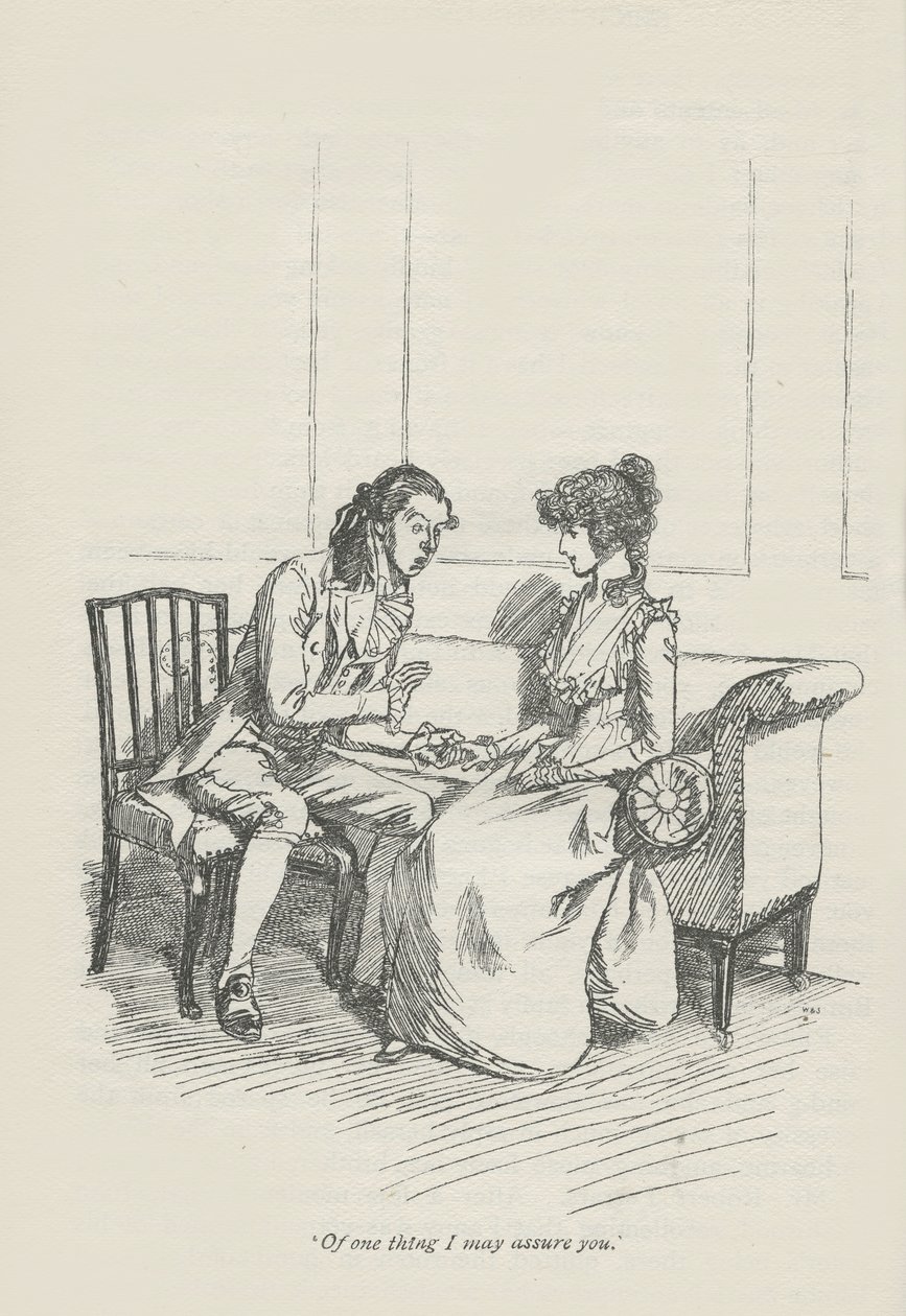 Egy dologról biztosíthatlak, 1896 alkotó: Hugh Thomson