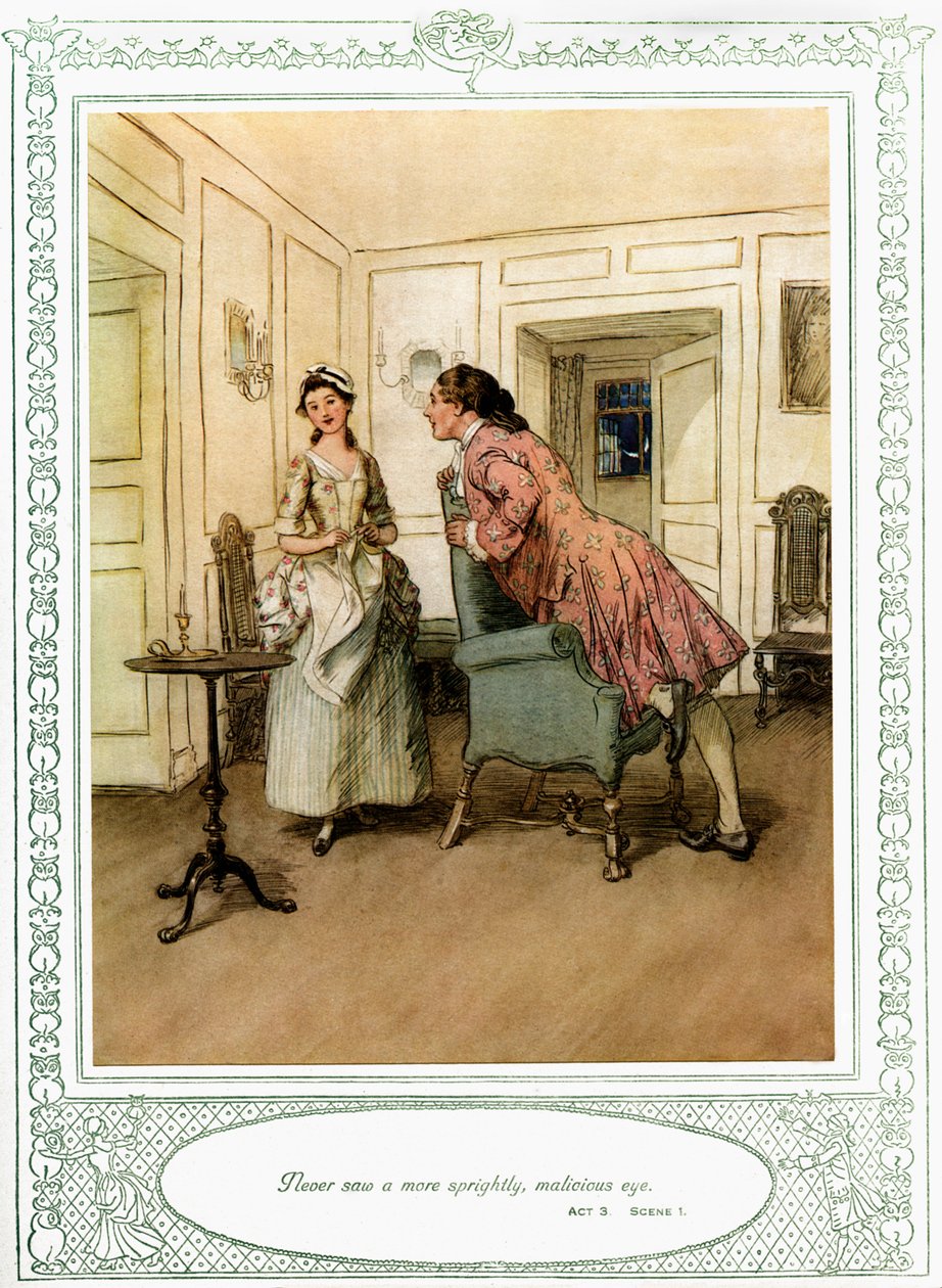 Oliver Goldsmith: Lehajol, hogy hódítson alkotó: Hugh Thomson