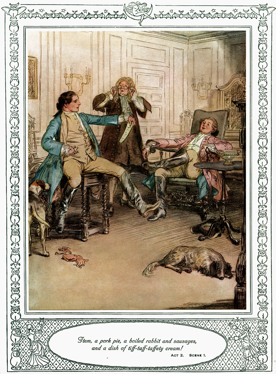 Oliver Goldsmith: Lehajol, hogy hódítson alkotó: Hugh Thomson