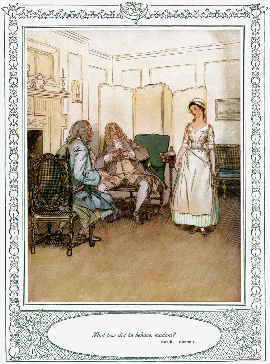 Oliver Goldsmith: Lehajol, hogy hódítson alkotó: Hugh Thomson